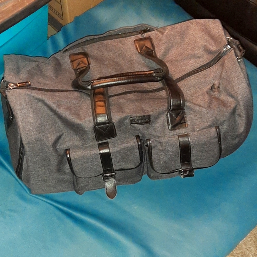 Uniquebella Carry-on Garment Bag Large Duffel Bag Suit Travel Bag Weekend Bag